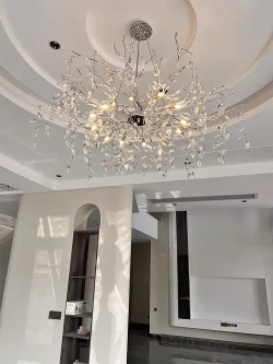 Люстра хрустальная потолочная 333007/600, люстра подвесная 320Вт