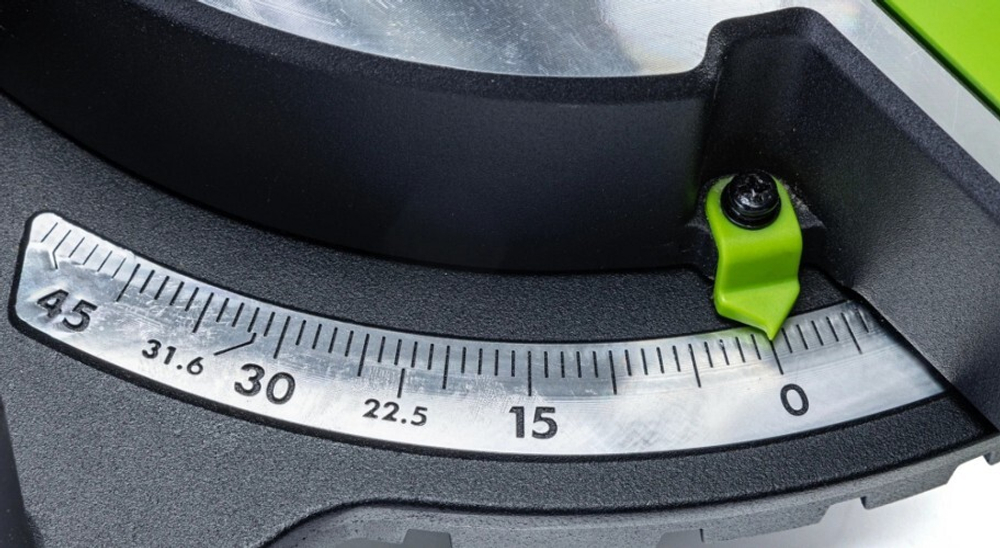 Пила торцовочная аккумуляторная GREENWORKS GD24MS216 24V, б/щ, 4800 об/мин, АКБ 5Ач и ЗУ 1501707UG