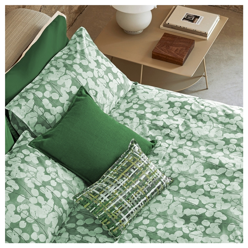 Постельное белье Lunaria (200 x 220 см) Medium Green