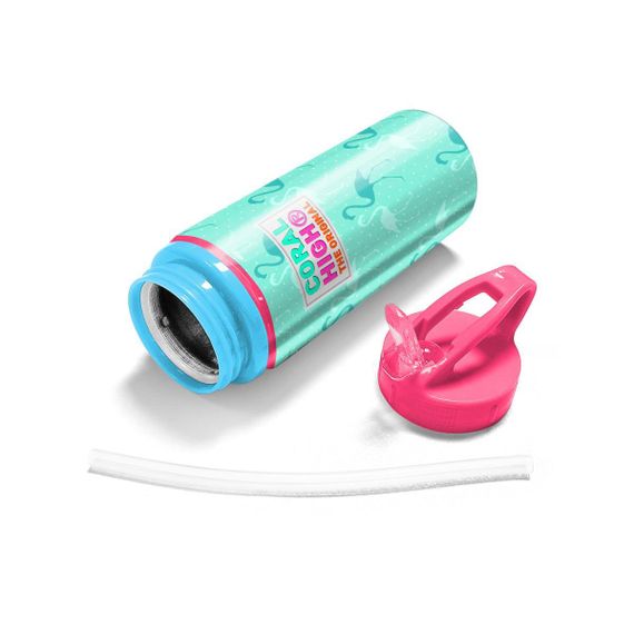 Termos\ термос\ thermos CORAL HIGH PİPETLİ ALÜMİNYUM MATARA  (600ML) 22910