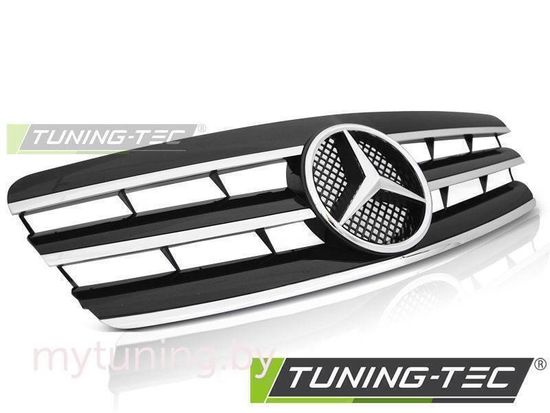 Решетка радиатора CL STYLE BLACK CHROME для Mercedes C W203