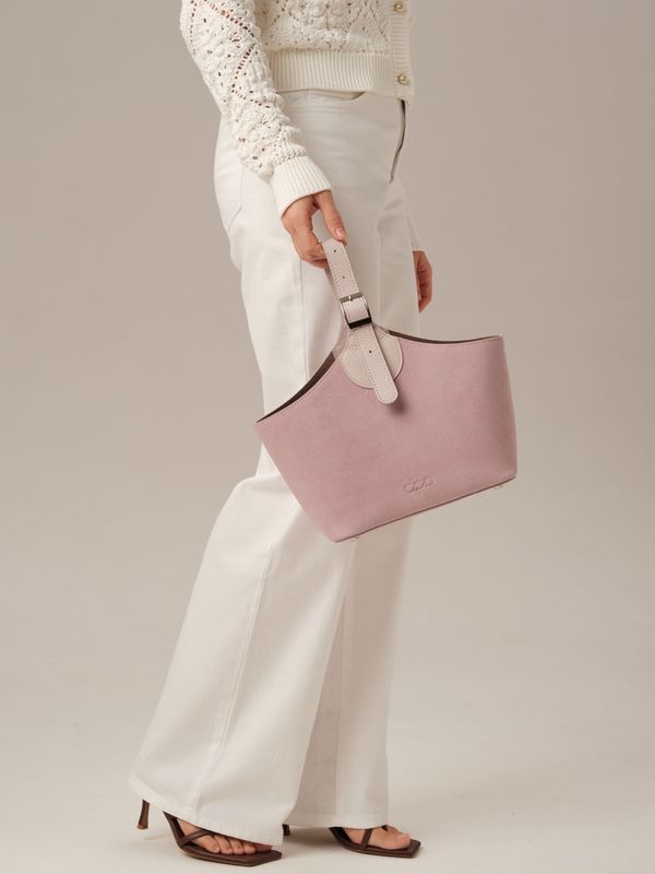 Замшевая сумка DBR Provence 31398 розовый фламинго