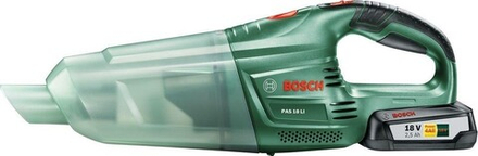 Пылесос аккумуляторный BOSCH PAS 18 LI  Set 06033B9002