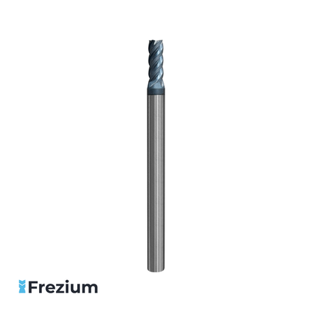 Концевая твердосплавная фреза по металлу (5x6x13x78 Z4; VHM)