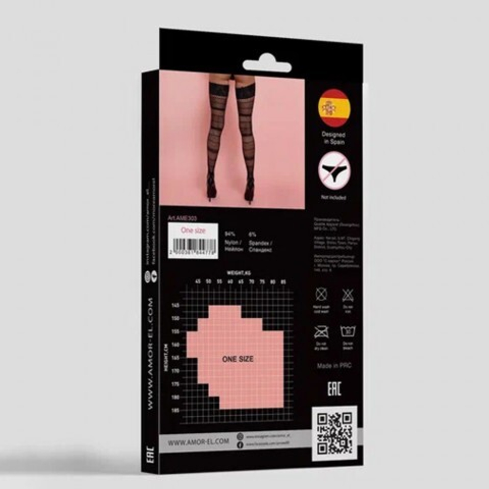 Ажурные чулки Orse S/L