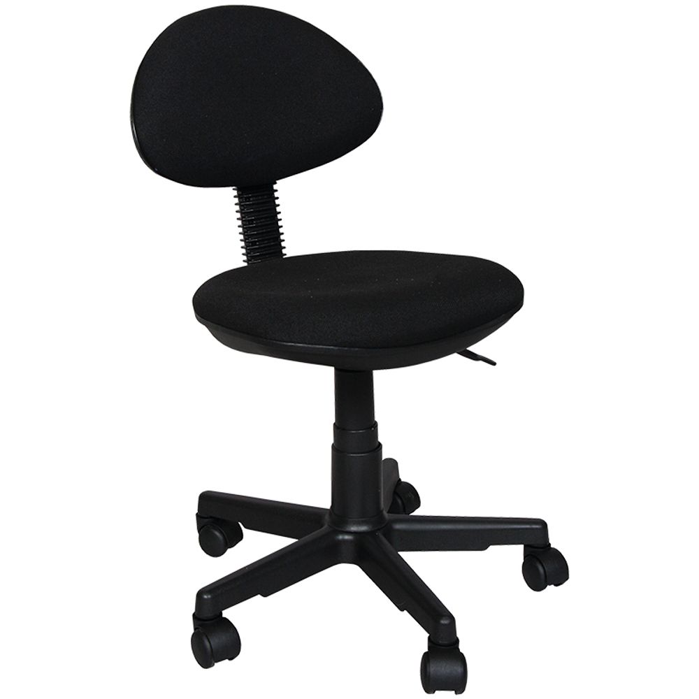 Кресло оператора "Стар", PL, без подлокотников, ткань черная