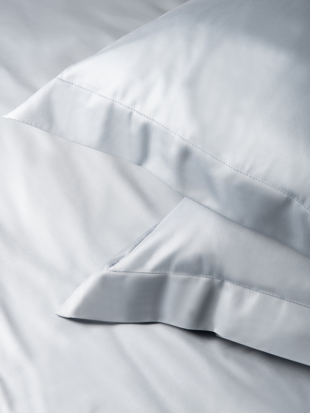 SERENITY 2 наволочки, сатин светло-серый