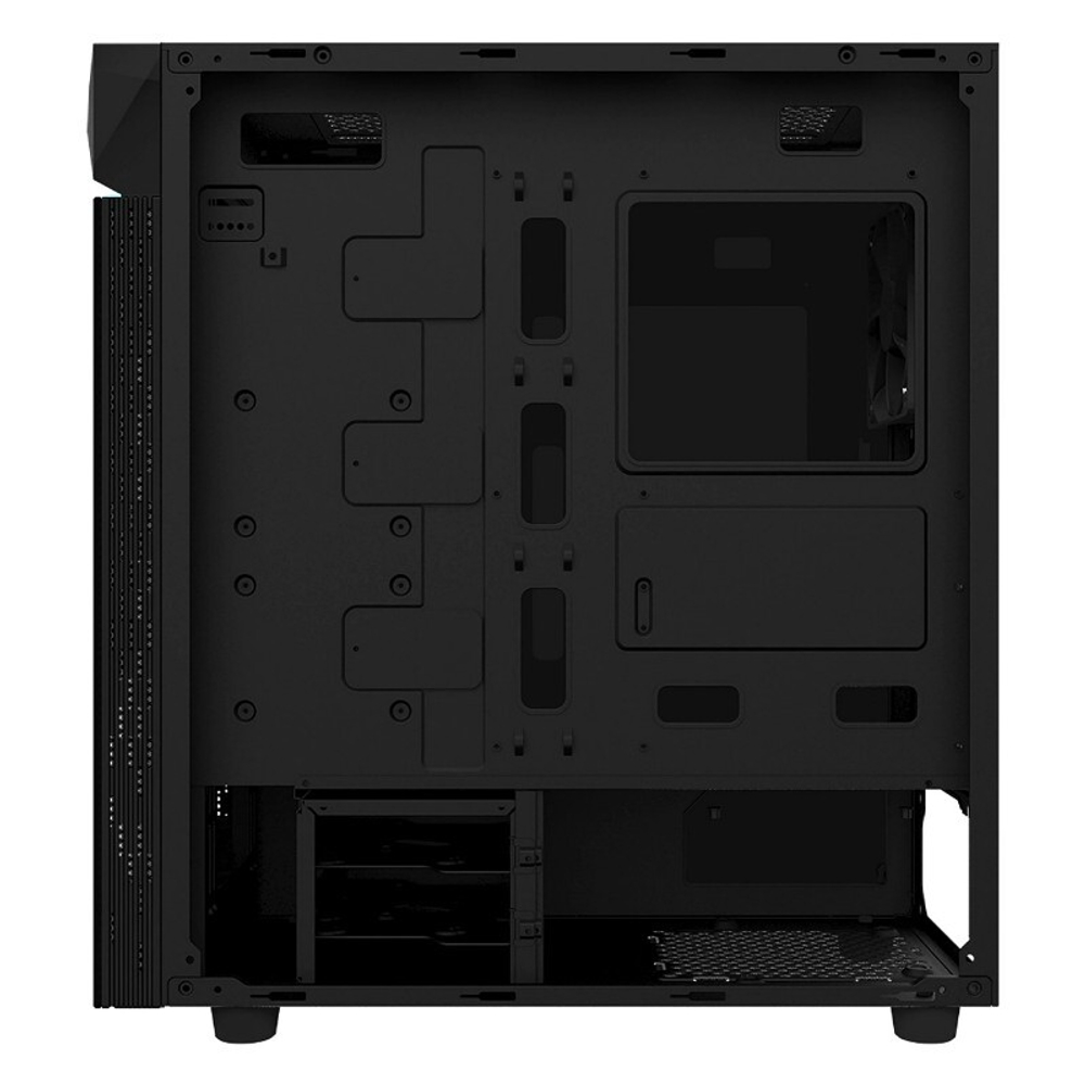 Корпус Gigabyte C200 Glass MidTower, ATX, Black