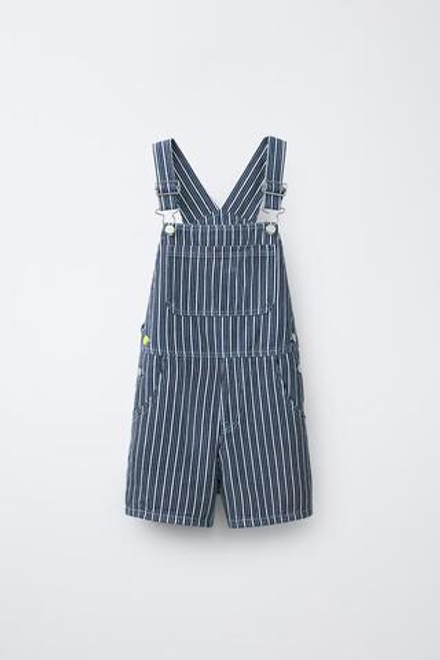 ZARA КОРОТКИЙ КОМБИНЕЗОН В ПОЛОСКУ PENN ©, ПОЛОСКИ