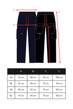 Брюки медицинские мужские Хэйко, черный
