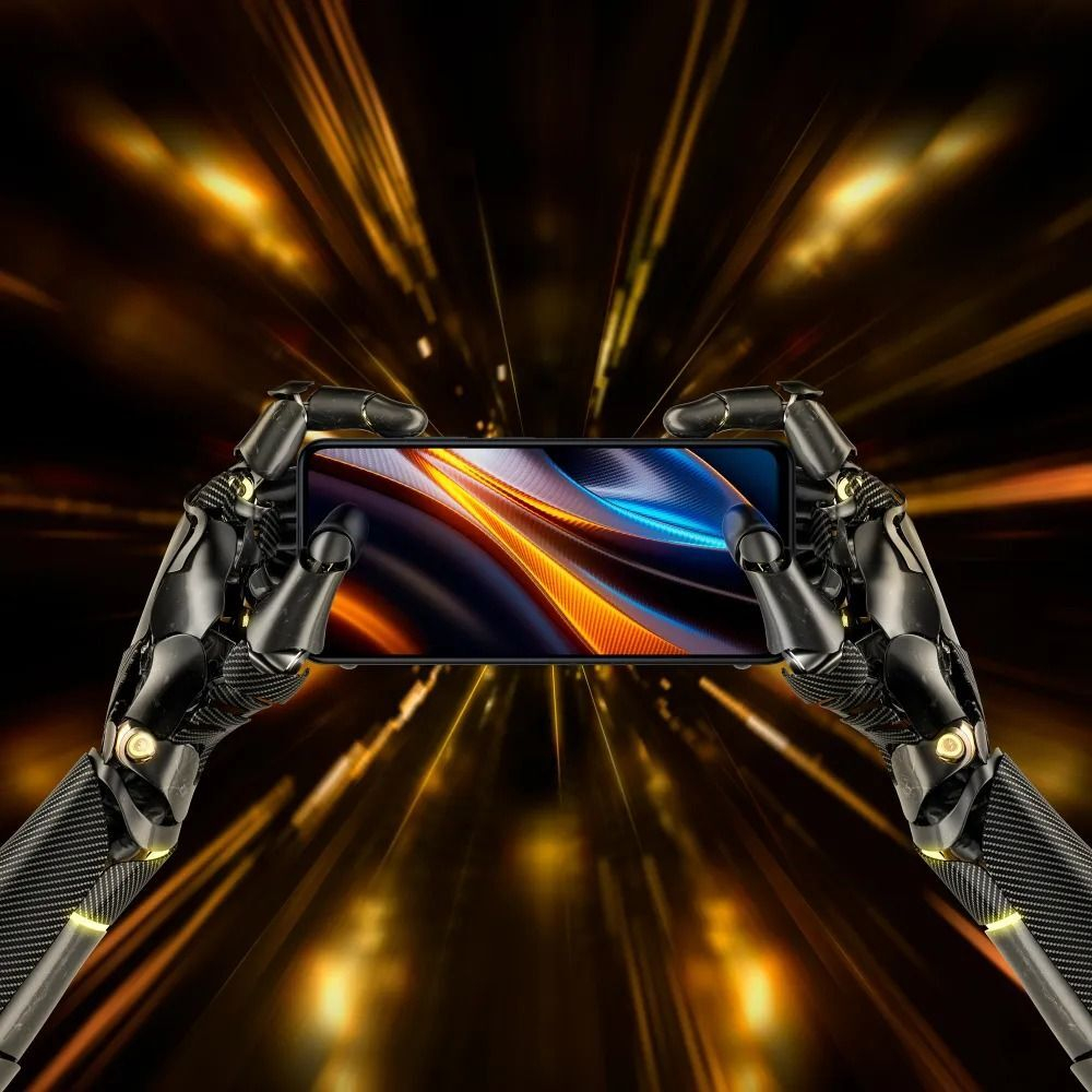 Смартфон Xiaomi POCO X4 GT 8/256 ГБ серебристый