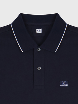 Поло C.P. Company Stretch Piquet Line Navy