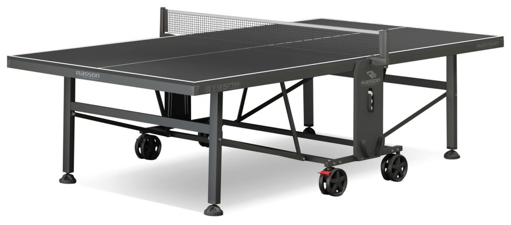 Теннисный стол складной для помещений &quot;Rasson Premium S-1950 Indoor&quot; (274 Х 152.5 Х 76 см ) с сеткой