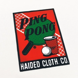 Футболка Haided Pong RLXD HW TEE, Молочный