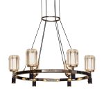 Люстра P0738-6A gold/black