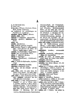 Mittelniederdeutsches Handwörtenbuch | August Lübben