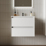 Тумба с раковиной Sancos Cento, 59 см., эмаль белый, CN60W