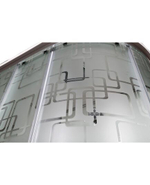 Душевая кабина AvaCan EM1512 L LED с гидромассажем