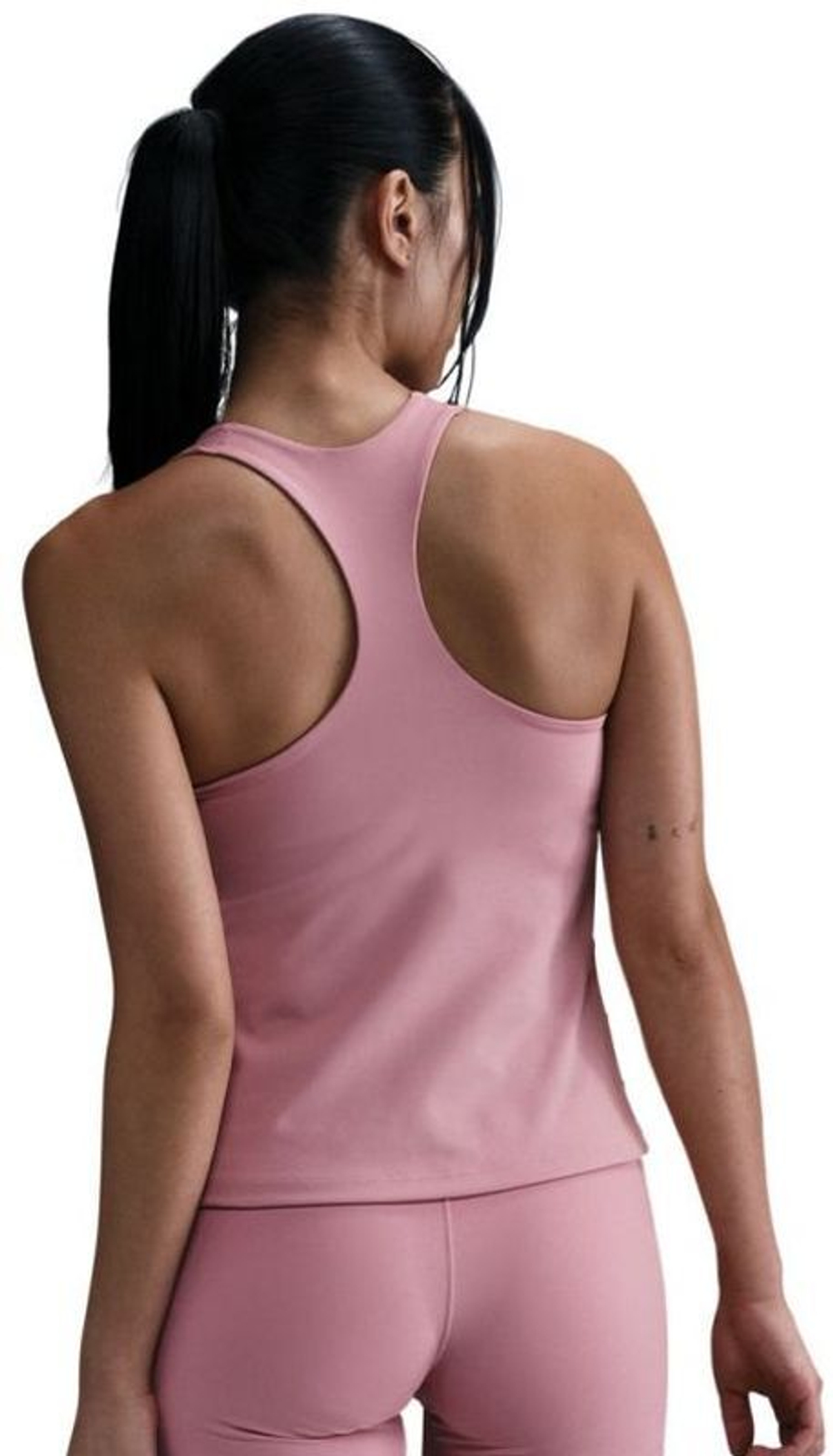 Женский топ теннисный Nike Dri-Fit Swoosh - Розовый