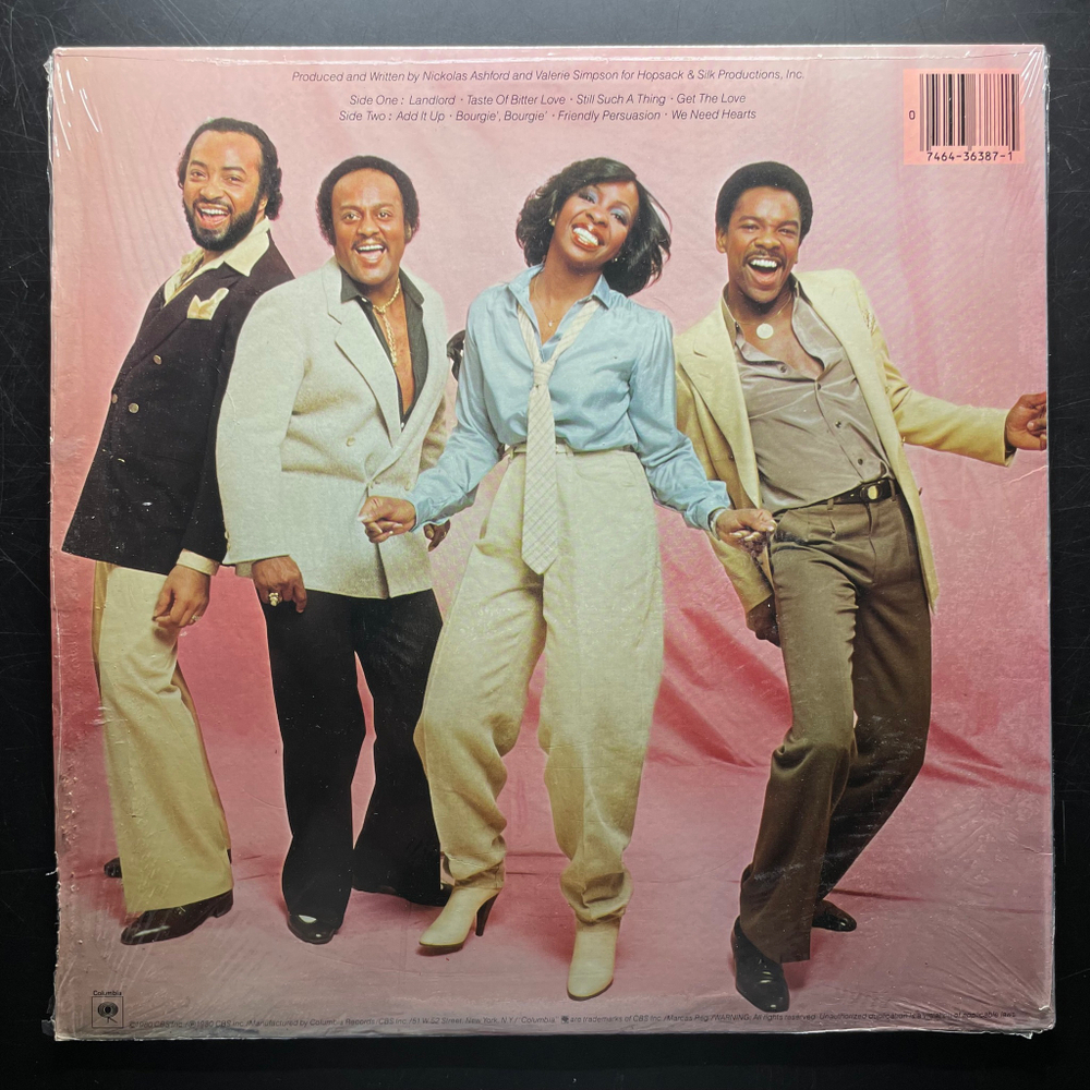 Gladys Knight & The Pips ‎– About Love (США 1980г.)