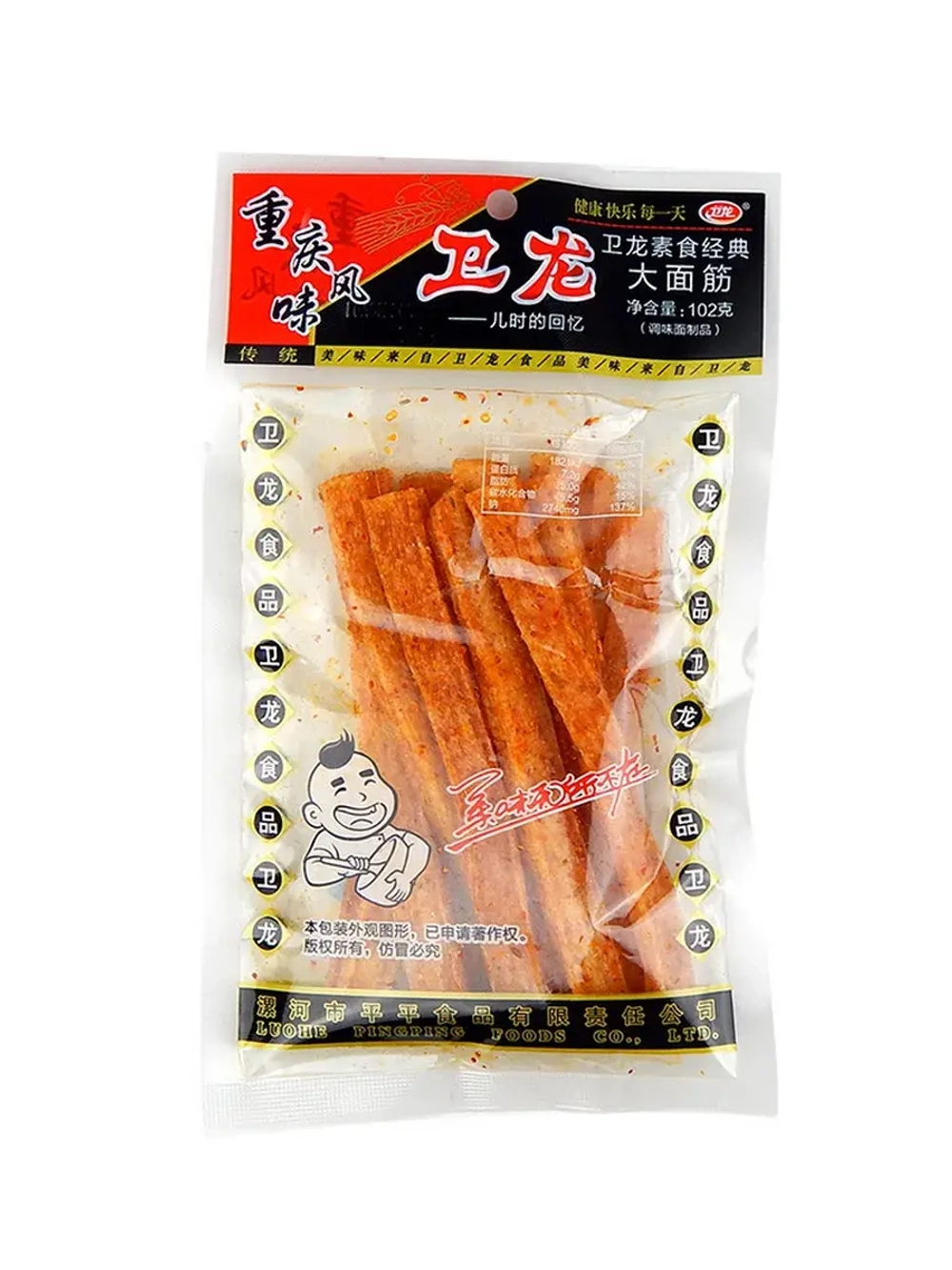 Латяо острая закуска из Китая 102 г * 5 шт