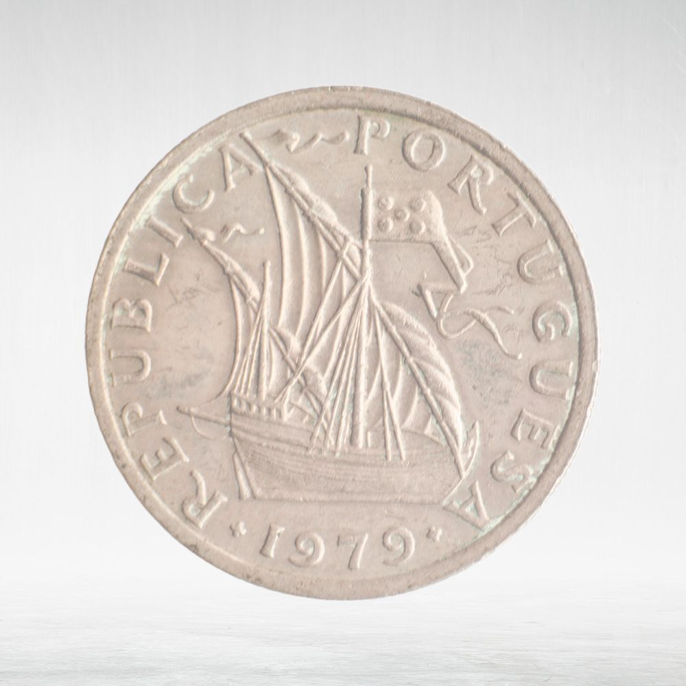 Portugal, 2.50 Escudos, 1979, VF