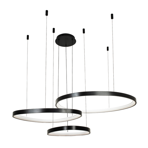 Подвесной светодиодный cветильник LED4U L8805-800-650-450 BK