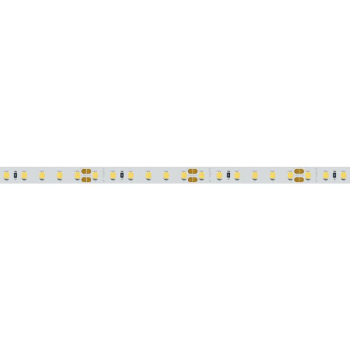 Светодиодная лента RT-A120-8mm 24V Warm3500 (9.6 W/m, IP20, 2835, 5m) (arlight, Открытый)