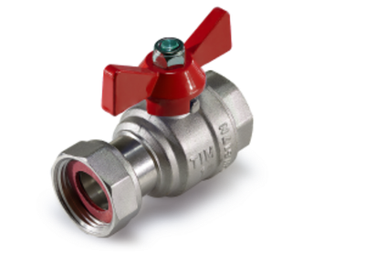 Кран прямой с накидной гайкой 3/4F "ViEiR"(96/12шт)