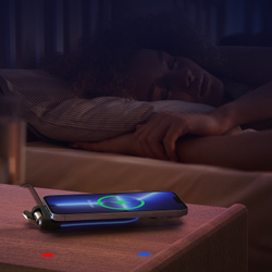 Быстрое беспроводное зарядное устройство 15W со складной подставкой, W2 Wireless Charger Stand, Duzzona