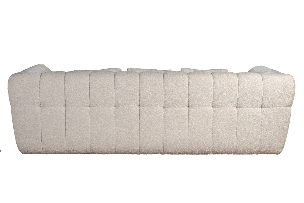 Диван трехместный 249x106x74см Garda Decor Prato букле белый