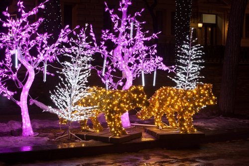 Световая фигура Волки СФ.01-006