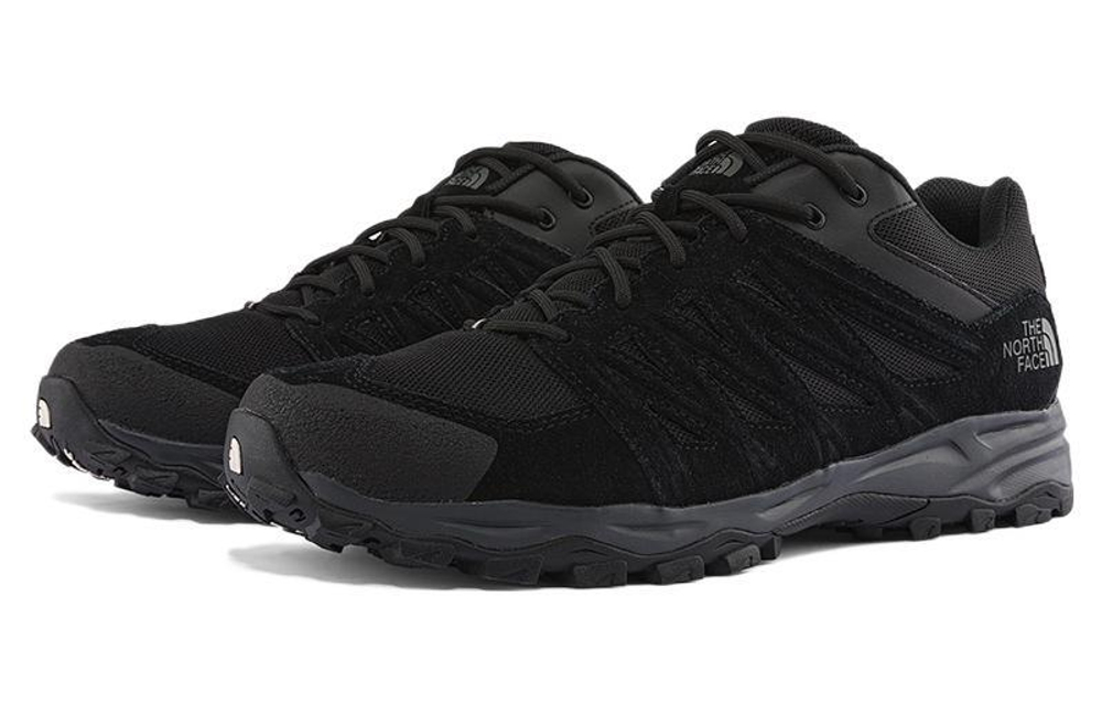 THE NORTH FACE non-slip wear-resistant low-cut outdoor functional shoes black