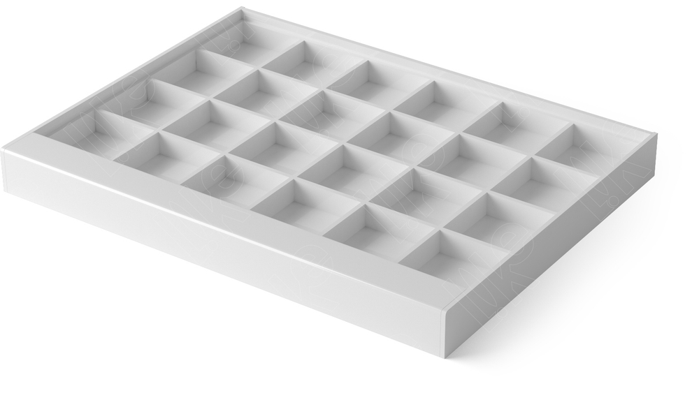 Планшет акриловый/24 ячейки (48х48 мм.)