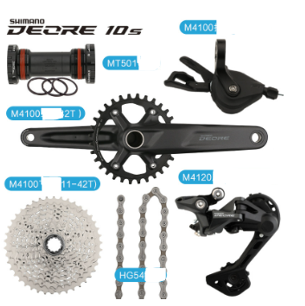 Групсет Shimano Deore M4100. 1*10 ск