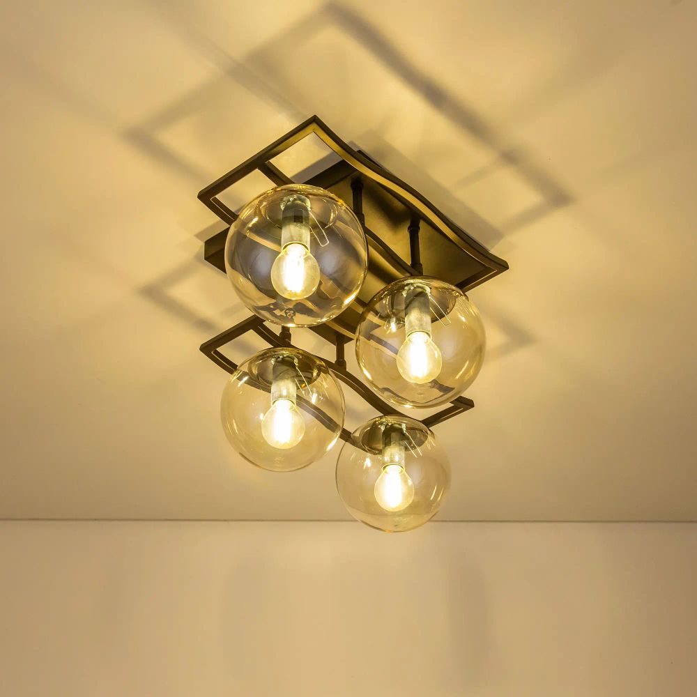 Citilux Бриз CL106245 Люстра потолочная Венге