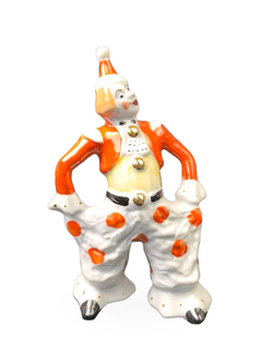 Фарфоровая статуэтка "Клоун" ДФЗ Вербилки