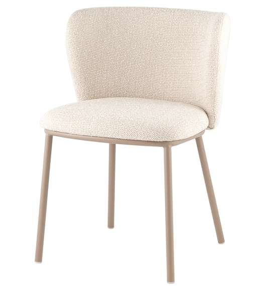 Стул Fluit, бежевый, бежевые ножки