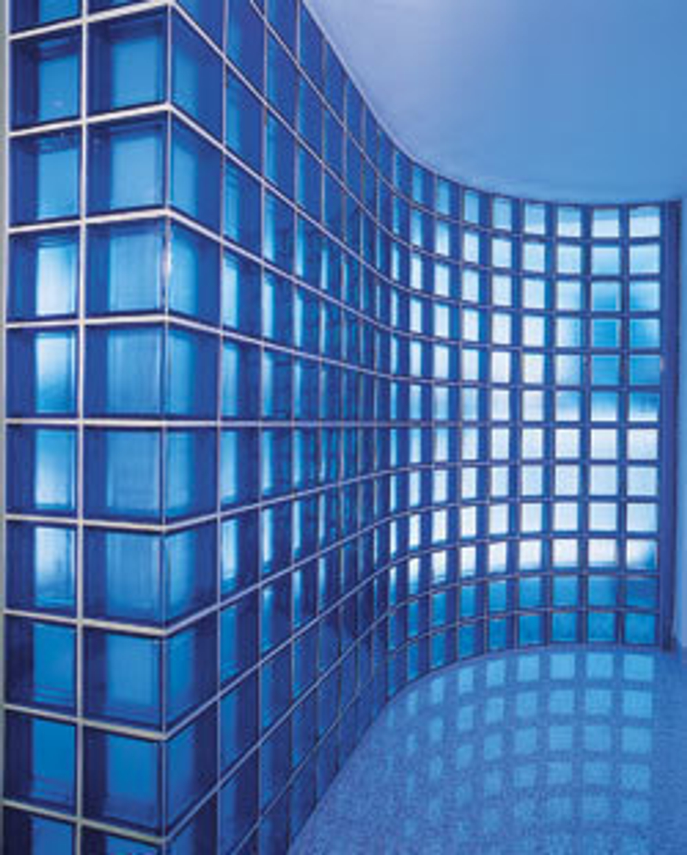 Угловой стеклоблок матовый бесцветный гладкий Vetroarredo Neutro ANGOLARE T SAT 19x4x15x8