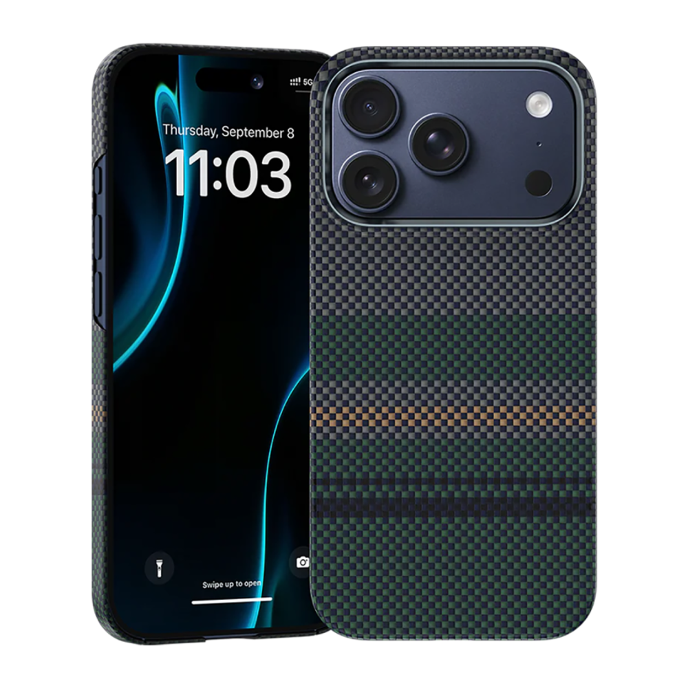 Кевларовый чехол MagSafe Benks ArmorAir Aurora для iPhone 17 Pro Max Ультратонкий чехол из арамидного волокна DuPont Kevlar плотностью 600 ден