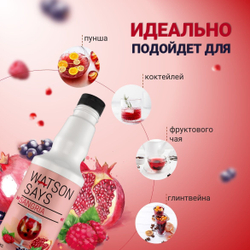 Основа для лимонадов и коктейлей WATSON SAYS Гранат - Малина - Гибискус 1кг