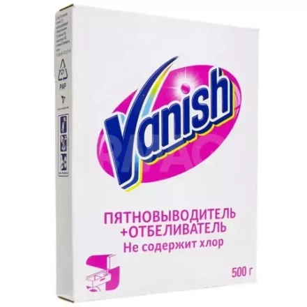 Vanish Пятновыводитель и отбеливатель (порошкообразный) 500 г