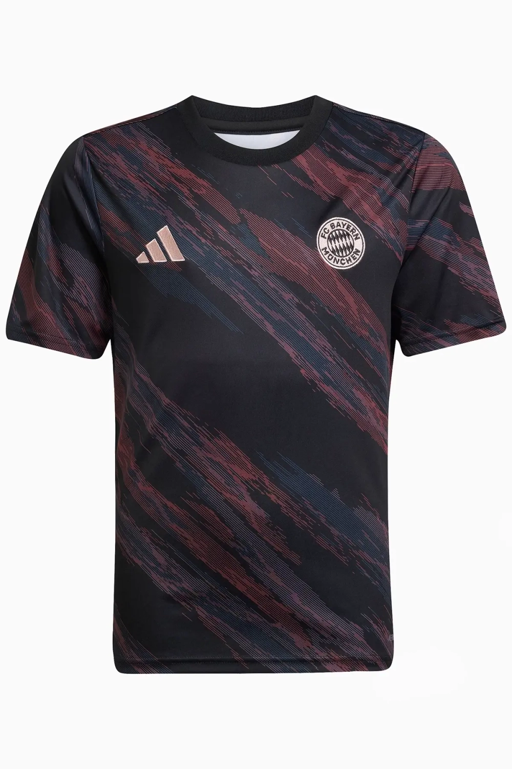 Футболка adidas FC Bayern 25/26 Pre-Match Junior - черный