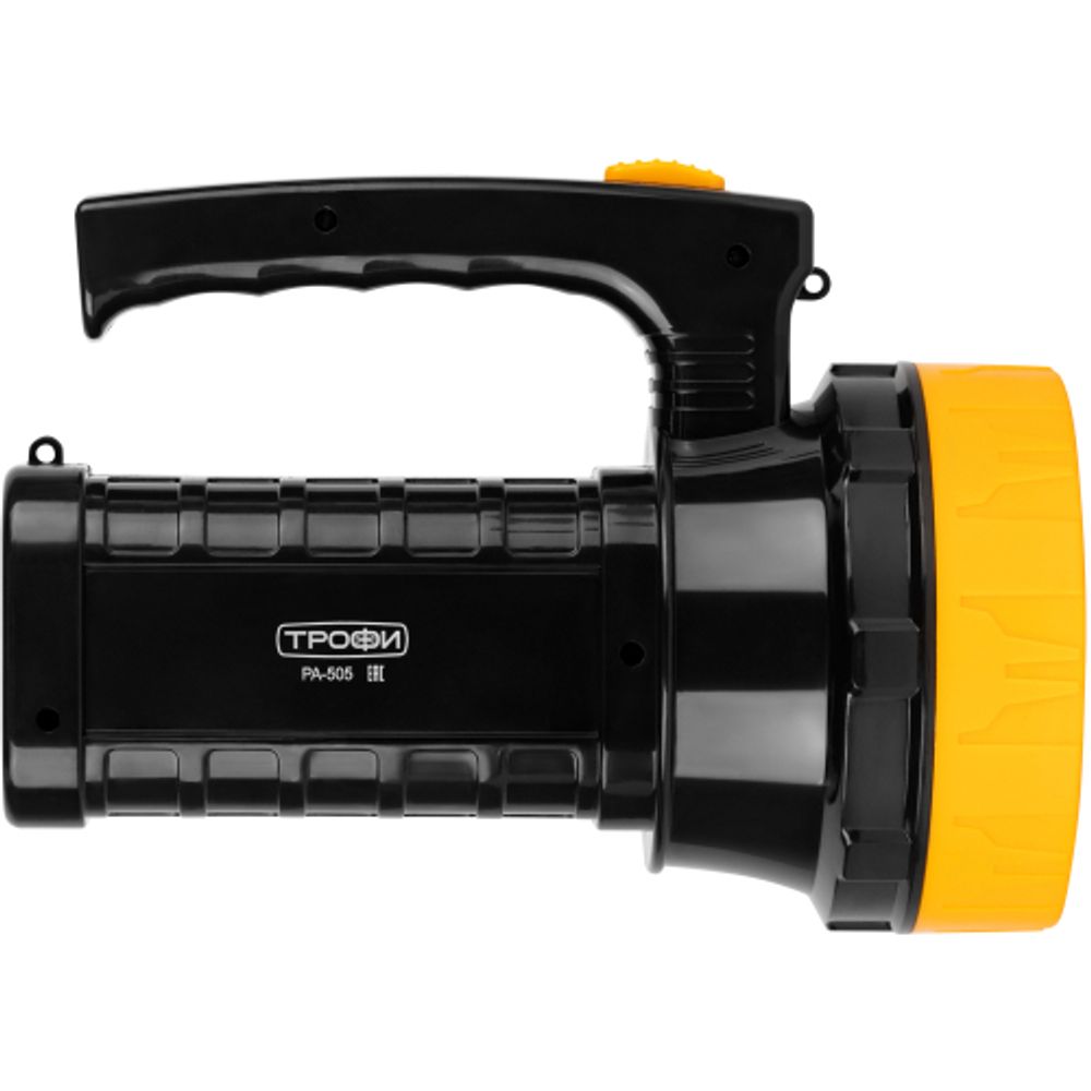 Светодиодный фонарь Трофи PA-505 прожекторный аккумуляторный со встроенным светильником | Трофи