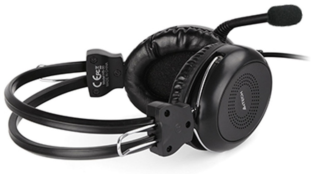 Наушники A4Tech HU-30 USB черный