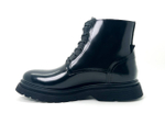 Ботинки Prada Brushed leather combat