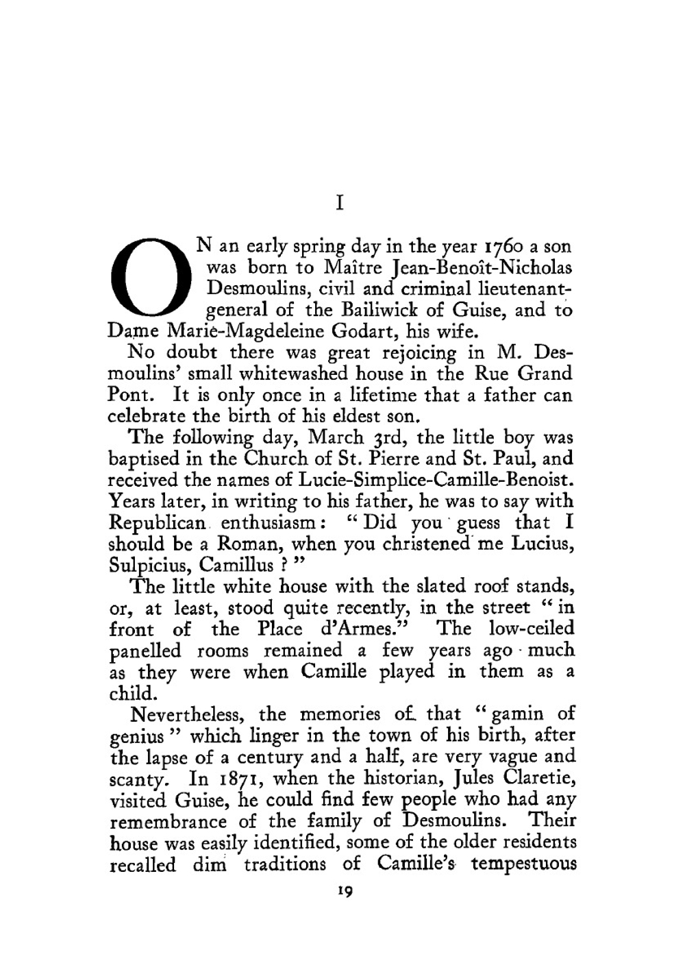 Camille Desmoulins, a biography | Violet M. Methley