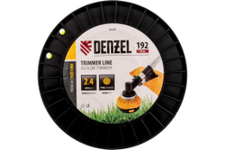 Леска FLEX CORD круглая 2.4 мм, 192 м, на DIN катушке для триммера Denzel 96280