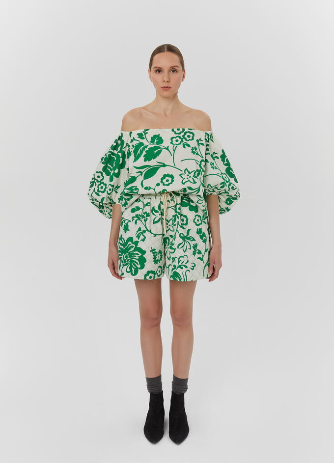 Блуза, зелёный