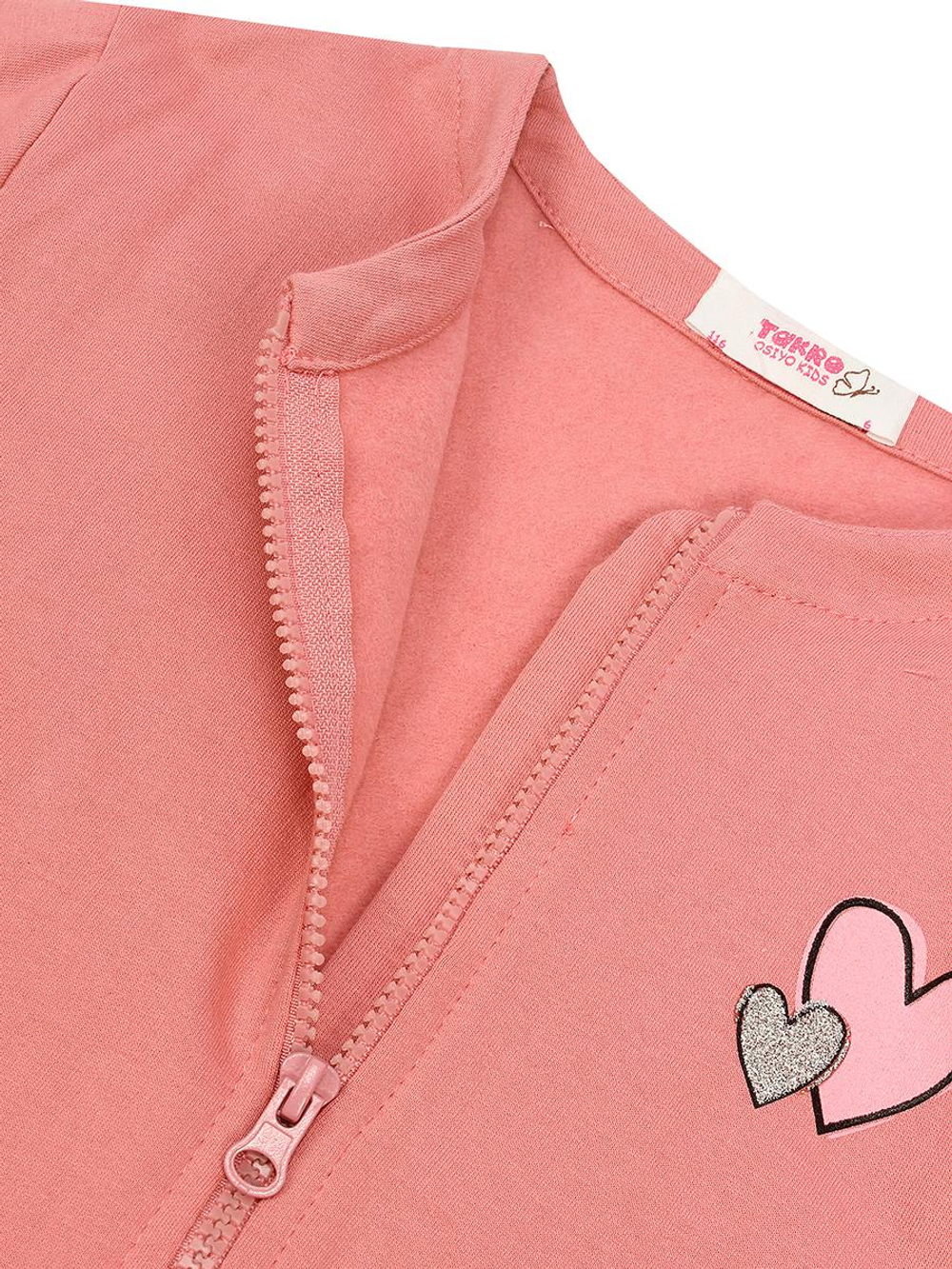 Джемпер д/девочки M1147FN-3/6 р.110 пудровый (Такро)